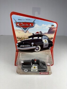 Disney Pixar Cars Sheriff 2006 Mattel Diecast Sealed Radiator Springs